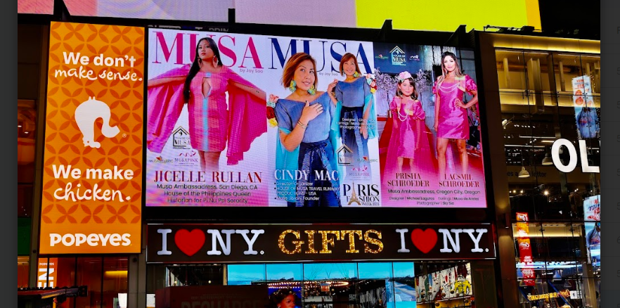 musa billboard in NYTS